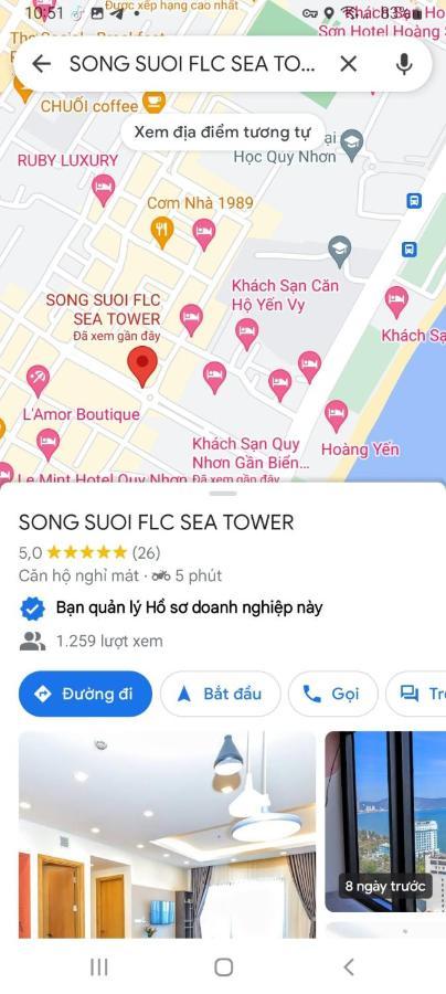 Song Suoi Flc Seatower - Seaview Apartment Quy Nhon Exterior photo